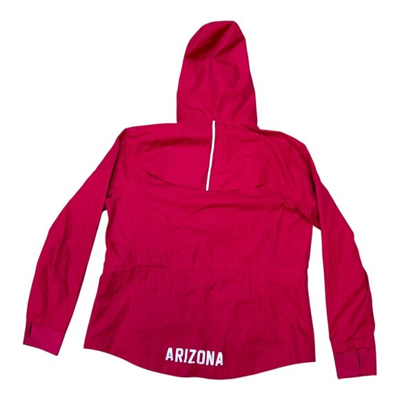 Arizona Cardinals Women Red Hooded Jacket XL NFL Team Apparel Hoodie Lightweight - Picture 3 of 8